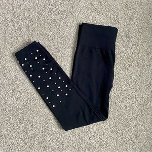 💛Clearout Sale💛 Pearl Studded Leggings